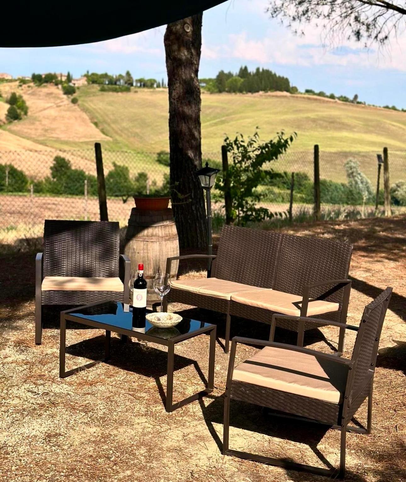 Agriturismo La Terrazza Sul Mangia Сиена Экстерьер фото